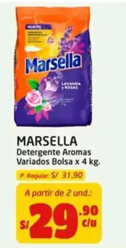 MaxiAhorro Marsella Detergente Aromas Variados oferta