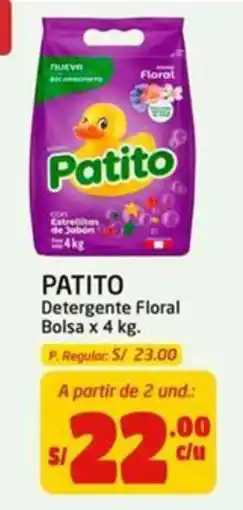 MaxiAhorro Patito Detergente Floral oferta
