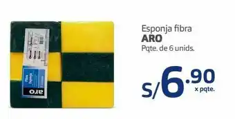 Makro Esponja fibra aro pqte. de 6 unids. oferta