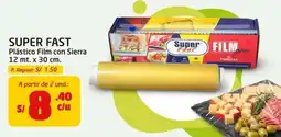 MaxiAhorro Super Fast plástico film con sierra oferta