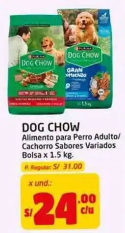 MaxiAhorro Dog Chow Alimento para Perro Adulto/ Cachorro Sabores Variados oferta