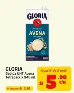 MaxiAhorro Gloria bebida uht avena oferta