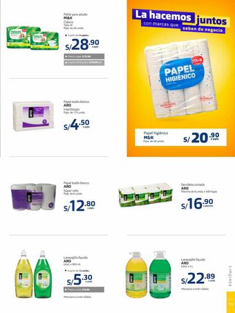 Makro Papel higiénico m&k oferta