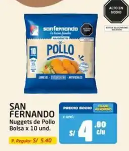 MaxiAhorro San Fernando Nuggets de Pollo oferta