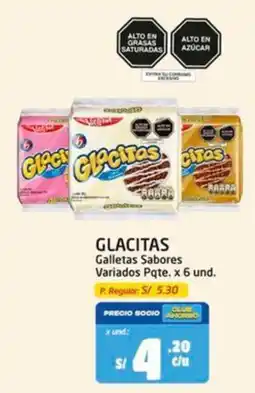 MaxiAhorro Glacitas Galletas Sabores Variados oferta