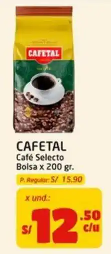 MaxiAhorro Cafetal café selecto oferta