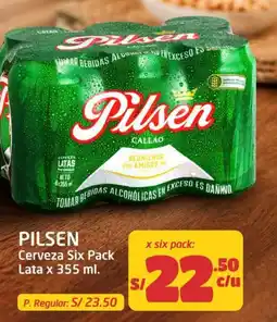 MaxiAhorro Pilsen Cerveza Six Pack oferta