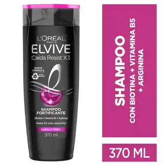 Tottus Shampoo caída resist para cabello débil 370ml oferta