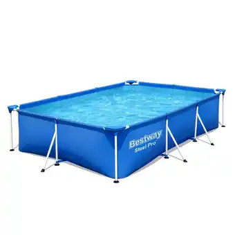 Tottus Piscina estructura rectangular steel pro 300x201x66c oferta