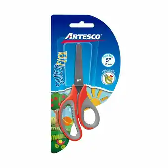 Tottus Tijera escolar "la naranjita" super flex 5" oferta