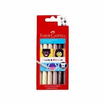 Tottus Marcador faber fiesta 45 caras & colores estx6 oferta