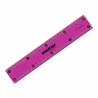 Tottus Regla transp flex 20cm colores oferta