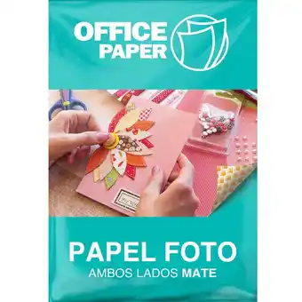 Tottus Papel foto mate dos lados 140g 20 hoj a4 oferta