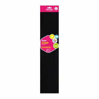Tottus Bambary papel crepe negro 50cmx2m oferta