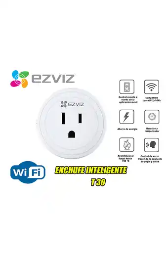 Tiendas EFE Enchufe inteligente smart t30 wifi compatible alexa oferta