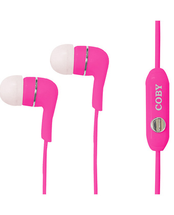 Tiendas EFE Audífono in ear coby con micrófono - rosado oferta