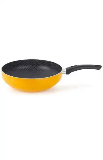 Tiendas EFE Sartén wok multiflon 28 cm - amarillo oferta