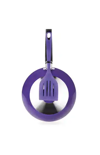 Tiendas EFE Sartén multiflon 20 cm con espátula- violeta oferta
