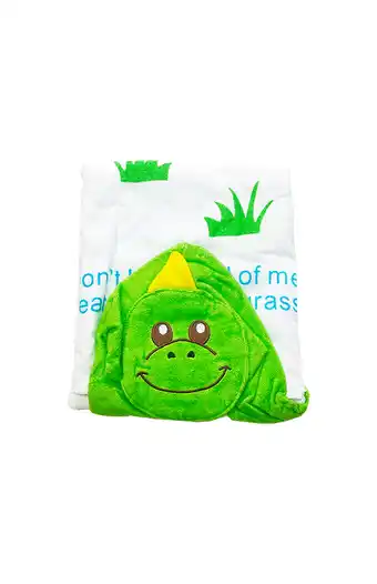 Tiendas EFE Toalla con capucha para bebé baby fees cocodrilo - verde oferta