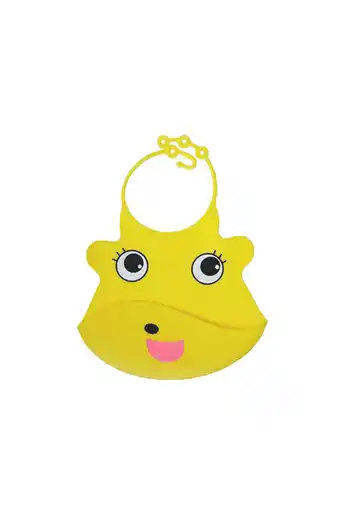 Tiendas EFE Babero carita oveja amarillo oferta