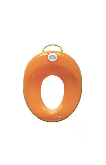 Tiendas EFE Asiento inodoro ajustable naranja oferta