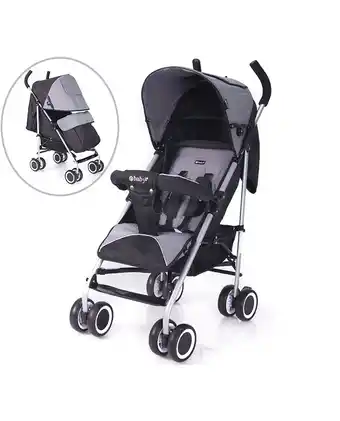Tiendas EFE Coche bastón reclinable travis 214-2 gris oferta