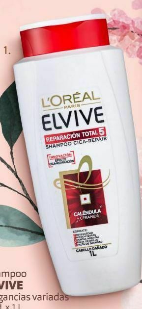 Makro Shampoo elvive fragancias variadas unid. x 1 l oferta