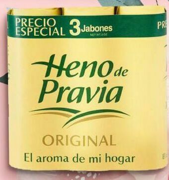 Makro Jabón de tocador heno pravia fragancias variadas pack de 3 unids. x 150 g oferta