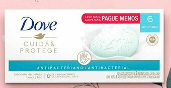 Makro Jabón antibacterial dove original /cuida&protege pack de 6 unids. x 90 g oferta