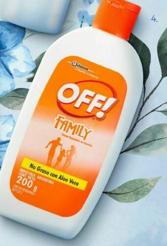 Makro Repelente en crema off family aloe vera unid x 200 g oferta