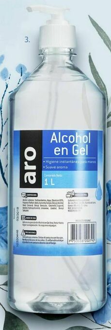 Makro Alcohol en gel aro suave 50-67 unid. x 1l oferta