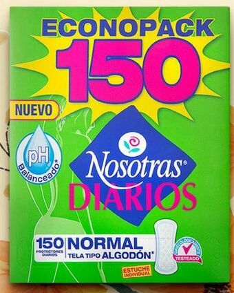 Makro Protectores diarios nosotras normal caja de 150 unids. oferta