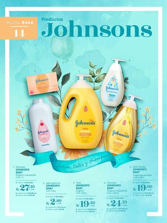 Makro Shampoo johnson's baby oferta