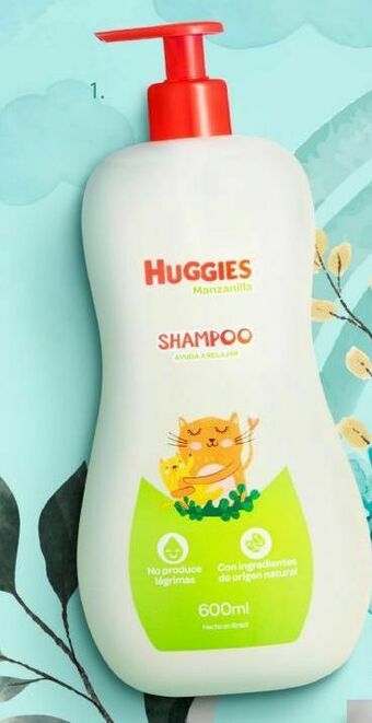 Makro Shampoo huggies extra suave / manzanilla unid. x 600 ml. oferta