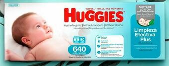 Makro Toallitas húmedas huggies limpieza efectiva pqte. de 640 unids oferta