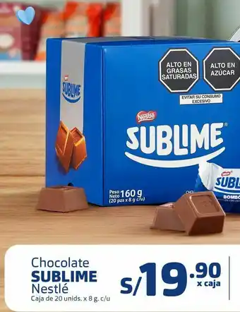 Makro Chocolate sublime nestle oferta