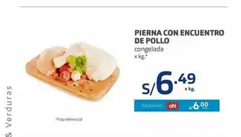 Makro Pierna con ecuentro de pollo oferta