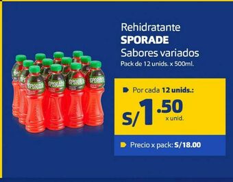 Makro Rehidratante sporade oferta