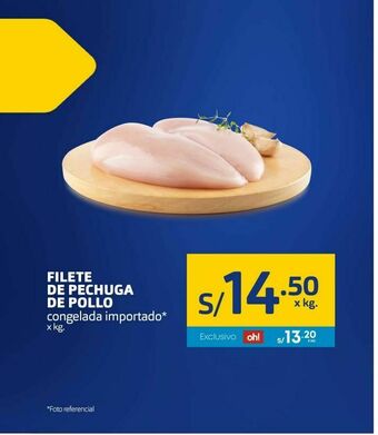 Makro Filete de pechuga de pollo oferta