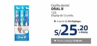 Makro Cepillo de dientes oral b 123 display de 12und oferta