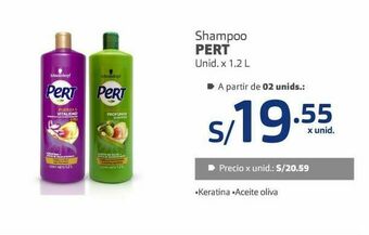 Makro Shampoo pert 1,2l oferta