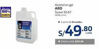 Makro Alcohol en gel aro suave 40-67 4l oferta