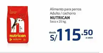 Makro Comida para perros adulto/cachorro nutrican 25kg oferta