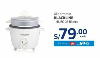 Makro Olla arrocera blackline 1,5l blanco oferta