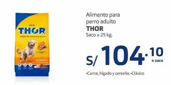 Makro Comida para perros adultos thor 25kg oferta