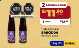 Makro Bárcidda salsa hoisin oferta