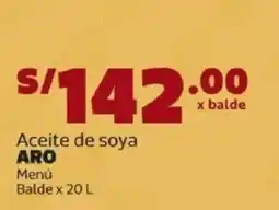 Makro Aro aceite de soya oferta