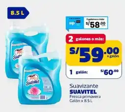 Makro Suavizante Suavitel Fresca primavera oferta