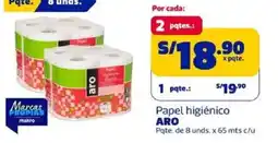Makro Aro papel higiénico oferta
