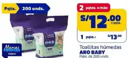 Makro Aro baby Toallitas húmedas oferta